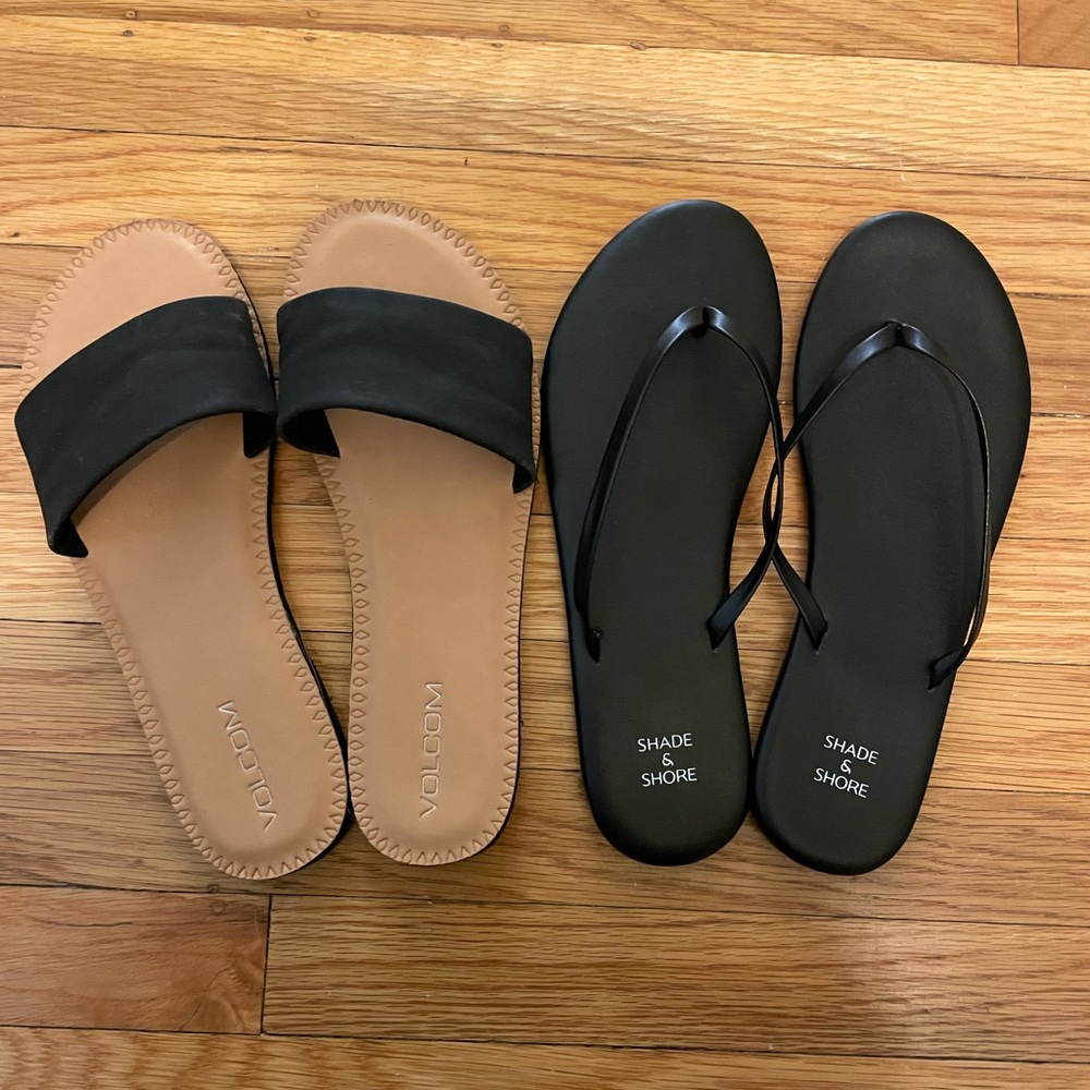 2 Pairs of Sandals